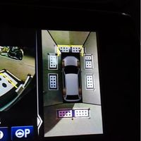Kain Kalibrasi Kamera 360 Derajat untuk Civic Front dengan Pola Sistem Tampilan 360