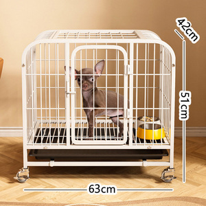 Gaiola de Metal Resistente para Cães com Rodas - Atacado - Product Image 2