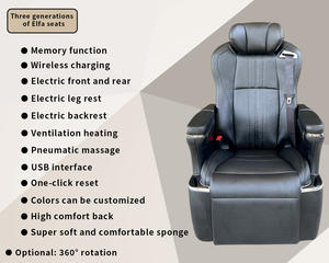 Siège de voiture électrique VIP de luxe modifié ST-AEF avec massage et ventilation pour Mercedes Vito GL8 MPV <span class=keywords><strong>Camping</strong></span> <span class=keywords><strong>Car</strong></span> MPV - Product Image 5