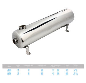 Pompe à chaleur équipement de <span class=keywords><strong>piscine</strong></span> Tube en acier inoxydable Tube <span class=keywords><strong>tubulaire</strong></span> échange de chaleur - Product Image 4