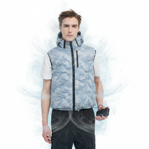 <span class=keywords><strong>Chaleco</strong></span> con Ventilador de Refrigeración, 5V, con Protección UV, para Verano, <span class=keywords><strong>Chaleco</strong></span> con Ventilador Integrado - Product Image 1