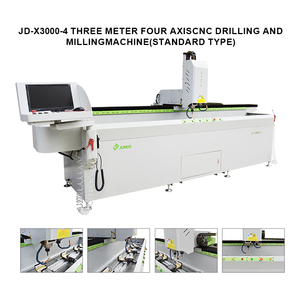 Fresadora y Perforadora CNC de 4 Ejes JUNDE de 12.8KW con Motor de Husillo de 3.7-5.5KW para Aluminio, Madera, Plástico y Metales Blandos - Product Image 3