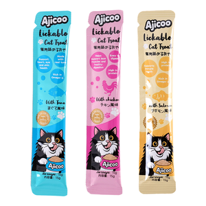 Premium Japon Tarzı Yüksek Proteinli Somon Ton Balıklı Tahılsız Kedi Ödül Maması Çubukları Kremalı Eğitim Püresi Atıştırmalıkları Fabrika Tedariki Düşük Minimum Sipariş Adedi - Product Image 1