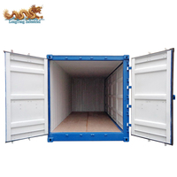 Conteneur maritime spécial en acier Corten de 20 pieds (6 mètres) à ouverture complète sur quatre côtés, norme ISO, pour le stockage de marchandises surdimensionnées