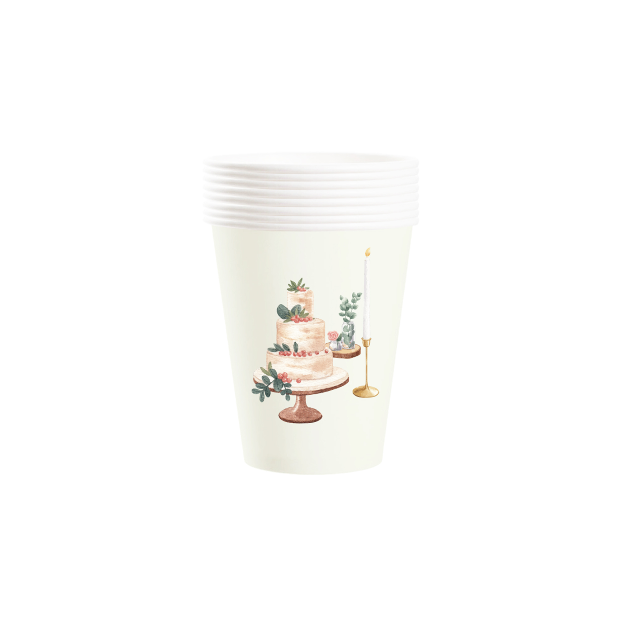 9oz paper cup*8pcs