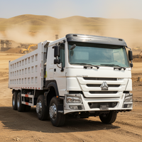 Самосвал Howo NX 8*4 400 л.с. б/у в хорошем состоянии, полностью восстановленная гидравлическая система, низкая цена для Кот-д'Ивуара и Габона