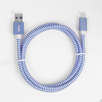 Blindaje trenzado PVC Nylon ABS Material Cobre estañado VDE 3,0 Certificado USB Tipo C Conector 1M Cable de carga de Vietnam