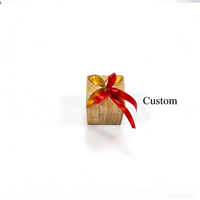 Boîte cadeau portable personnalisée, réutilisable, écologique, auto-érectible avec poignée pour dragées de mariage, vente en gros OEM, impression de logo personnalisée