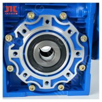 NMRV030-150 - Reducer Gearbox Worm VS dengan Poros Keluar Ganda Padat untuk Mesin Konveyor, Mesin Sortir, Mesin Mixer