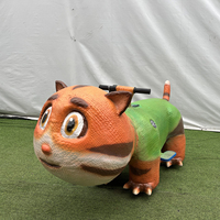 Trottinette Électrique Personnalisée 24V en Forme de Tigre Mignon ou Dinosaure pour Enfants – Jouet Idéal pour Parcs d'Aventures et Centres Commerciaux Extérieurs