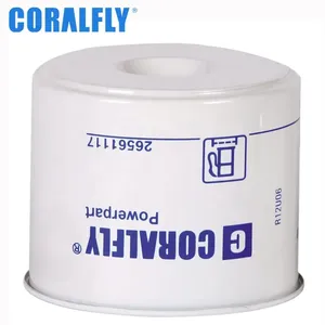 Сепаратор топливной воды Coralfly, оригинальный Фильтр Дизельного Топлива В СБОРЕ 2656615 cav296 2656613 26560017 FF5049 для PERKINS