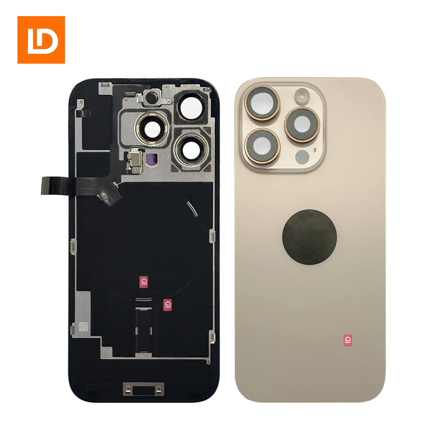 OEM Replacement for iPhone 14/15/16 14/15/16plus 14/15/16 Pro Max 14/15/16 Pro Max and 16e Bar Design Back Glass Plate with NFC