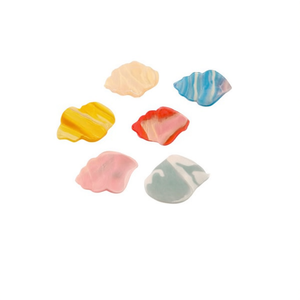 Pince à cheveux en coquille de résine Zi Conch 7 cm, accessoire de mode pour femme - Product Image 4