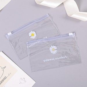 Bolsas <span class=keywords><strong>de</strong></span> Embalaje Cosméticas Transparentes <span class=keywords><strong>de</strong></span> PVC con Cierre <span class=keywords><strong>de</strong></span> Cremallera, Diseño Fresco y Pequeño, Versión Coreana, para Champú, Mascarilla Facial, Rubor - Product Image 4