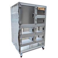 Machine CNC de découpe personnalisée de haute précision Boîtier d'imprimante 3D Cadre de profilé en aluminium carré 4040 4080 Carré à fente en T