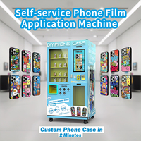 Kiosque de vente en libre-service pour la personnalisation de coques de téléphone avec impression UV photo DIY pour centre commercial
