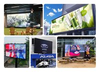 Eagerled Extérieur Étanche 960x960mm P5 P6.67 P8 P10 Pleine Couleur Led Affichage Publicité Vidéo Mur