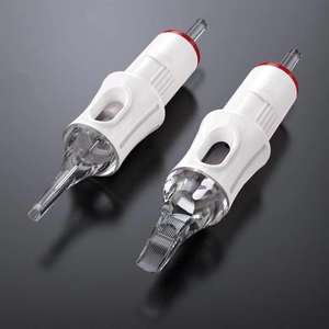 Agujas desechables esterilizadas para maquillaje permanente, Cartucho de agujas de tatuaje de cejas para Microblading de labios, logotipo personalizado, proveedor PMU - Product Image 5