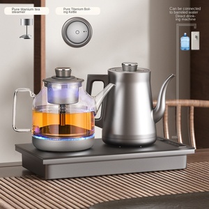 Bouilloire électrique haut de gamme en acier inoxydable sans fil, arrêt automatique, grande capacité 1,2 L, contrôle numérique, multi-températures, garantie 5 ans - Product Image 5