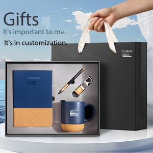 IStapromo Gifts 2026 New Luxury Business Gift Set Souvenirs Customizable Logo <b>Mug</b> Notebook Pen Anniversary Corporate Gift Set - Product Image 3