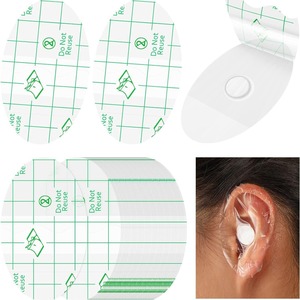 Protectores de oídos impermeables (película de PU) al por mayor de fábrica y personalizados para baño, lavado de cabello para niños, natación para bebés y otros usos. - Product Image 4