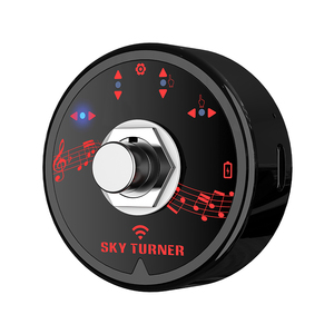 Pedal Inalámbrico Portátil Tipo Pie para Partituras de Música Electrónica para Instrumentos Musicales - Modelo Negro St-01 - Product Image 2