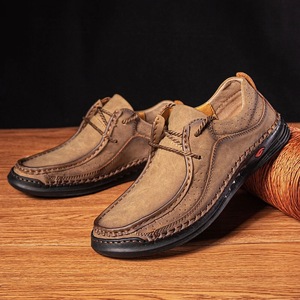 Zapatos Deportivos de Microfibra para Hombre, Talla Grande, Primavera-Otoño, Casuales, con Cordones, Hechos a Mano, Forro de Malla Transpirable, Suela de Goma, a la Moda - Product Image 3