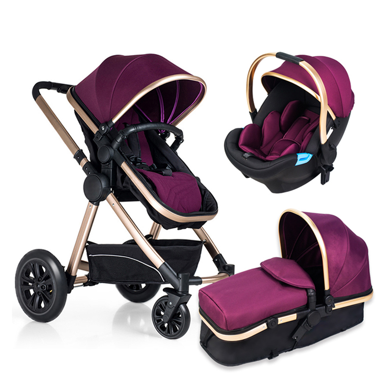 Европейский En1888 одобрен 3 в 1 детская тележка, оптовая продажа дешевых многофункциональных 3 в 1 детских колясок/