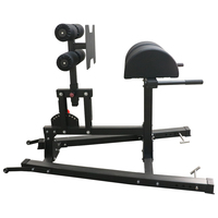 Commercial Gym Fitness Glute Jambon Développeur Banc Ischio-jambiers Exercice GHR Glute Ham Raise Banc