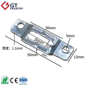 Ensemble de quincaillerie de sécurité pour cadres de peinture, plaqué zinc avec vis à bois - Product Image 2