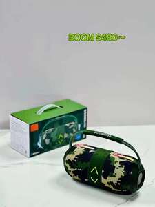 Xách tay màu xanh răng Loa mini âm thanh không thấm nước kích hoạt đèn Led Loud âm nhạc di động bên Boombox AUX máy tính DC Pin - Product Image 4