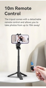 Ulanzi JJ02 - Trípode Extensible 3 en 1 con Empuñadura para Selfies, Compatible con <span class=keywords><strong>iPhone</strong></span> 15, 14 y <span class=keywords><strong>13</strong></span> - Product Image 3