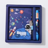 Kreatives Kinderpreis-Schülerplaner-Set: Notizbuch, Schreibwaren und Schlossbox für die Grundschule – Schreibwaren-Set für den Schulanfang