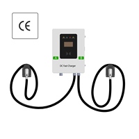 OCPP Nouveaux chargeurs de voiture électrique OEM 20kw 60kw Type 2 Wallbox 3 phases DC Niveau 2 Station de charge Stations de charge montées au sol
