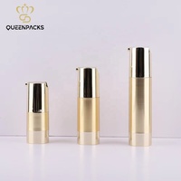 Rechargeable PP AS Airless Pompe Bouteille 15ml 30ml 50ml Capless Design Lotion Parfum Crème Emballage Soins Personnels Cosmétiques