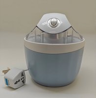 Petite machine à crème glacée maison, machine à crème glacée pour enfants, machine à crème glacée au yaourt automatique