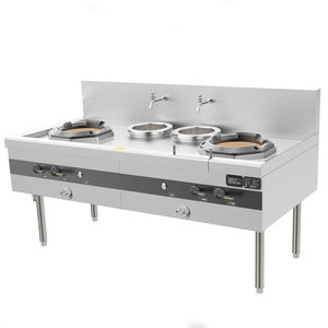 दोहरे तापमान दोहरी-वोक गैस फ्राइंग स्टोव गैस फ्राइंग स्टोव बॉयलर वाणिज्यिक रसोई रेस्तरां स्पेयर - Product Image 2