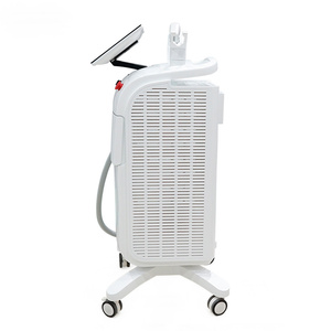 เครื่องกำจัดขนและดูแลผิว 2 in 1 ราคาประหยัด 2400W ไดโอด 808nm 755nm 1064nm 2 สีให้เลือก พร้อมเครื่องนวดหน้าอก - Product Image 5