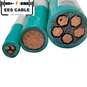 Câble EES RZ1-K, câble en caoutchouc, H07RN-F, câble d'alimentation flexible en caoutchouc, 1/2/3/4 conducteurs, 450/750V, câble industriel et de chantier pour l'Allemagne - Product Image 2