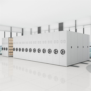 Library Sliding Cabinet Metal Movable Compact Filing Shelving/<strong>file</strong> <strong>Shelves</strong> System/Compactor Intelligent Steel Mobile Shelving - Product Image 6