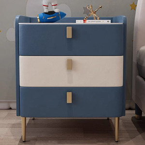 Comodino Moderno e Semplice in Legno Massello Senza Installazione per Camera da Letto e Soggiorno - Product Image 3
