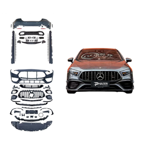Kit de pare-chocs de voiture PHARRI neuf 2019-2024 pour <span class=keywords><strong>berline</strong></span> <span class=keywords><strong>Classe</strong></span> W177, mise à niveau A45S AMG avec calandre - Product Image 1