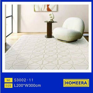 Tappeto fatto a mano in polipropilene e poliestere tappeto ampio per soggiorno e camera da letto modello 300x200cm corridoio - Product Image 1