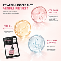 Masque facial hydratant et nourrissant au collagène, masque en tissu pour le soin de la peau du visage, traitement de beauté
