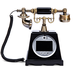 <span class=keywords><strong>Téléphone</strong></span> filaire rétro pour vidéoconférence de mariage - 1080P Full <span class=keywords><strong>HD</strong></span> - Product Image 4