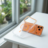 Étui de téléphone magnétique antichoc de luxe, coque de protection antichoc avec recharge sans fil pour iPhone 18 17 16 15 14 13 Pro Max