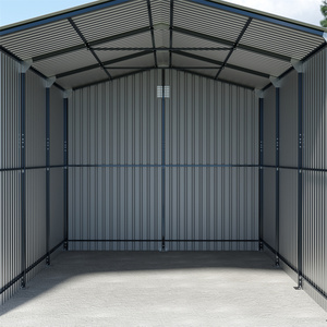 Cobertizo Metálico Moderno para Ganado de 4.26x6m (14x20 pies) con Puerta Enrollable y Garantía para Granjas y Gallineros, Marca OEM - Product Image 4