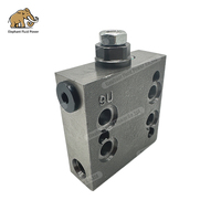 Pièces de rechange pour pompe hydraulique d'excavatrice 702-21-09173 Plaque de soupape de réduction de pression pour machines de construction PC128UU PC70UU