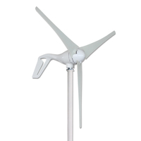 Grand Système Générateur-Chargeur Éolien Électrique à Axe Horizontal pour Énergie Renouvelable, pour Maison, Ferme et Toit