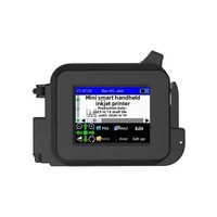 Mini Impresora Inteligente de Inyección de Tinta, Máquina Codificadora Automática Pequeña para Bolsas de Plástico con Fecha de Producción y Código QR, Multi-idioma
